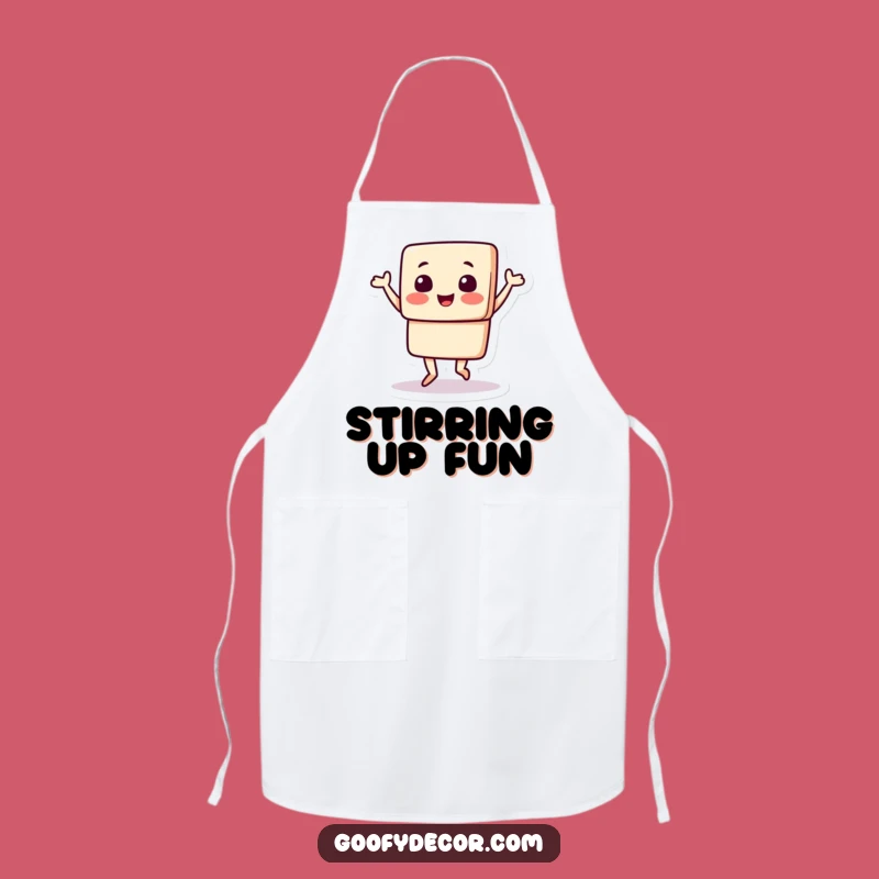 Funny Square Dancer Apron: Cook and Jig with Happy Energy