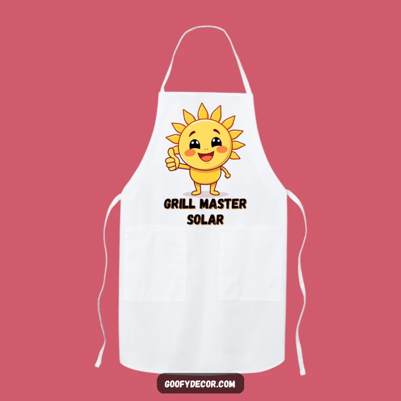 Funny Sun Apron: Joyful Character for Sunny Kitchen Adventures
