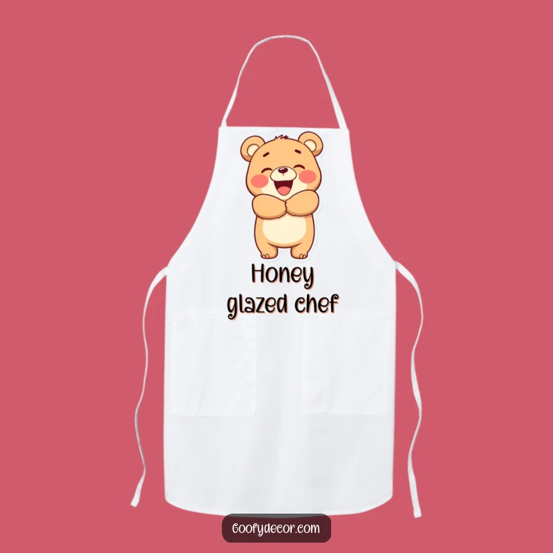 Funny Bear Hug Apron: Cook with Love in This Big Bear's Kitchen Wear, Great Funny Gift!