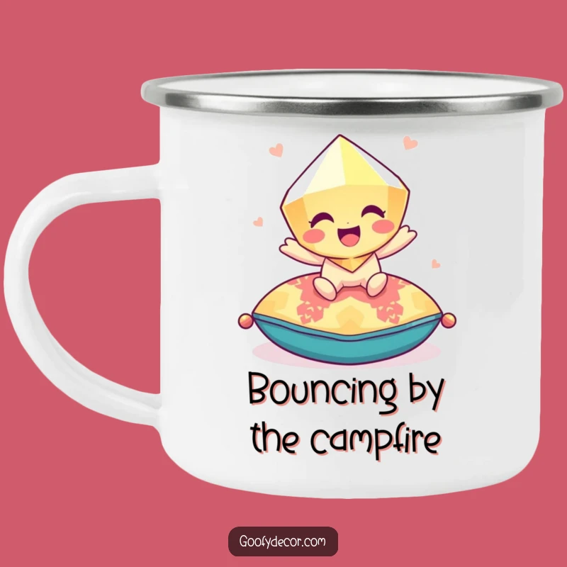Funny Gem Campfire Mug: Playful Outdoor Adventures!