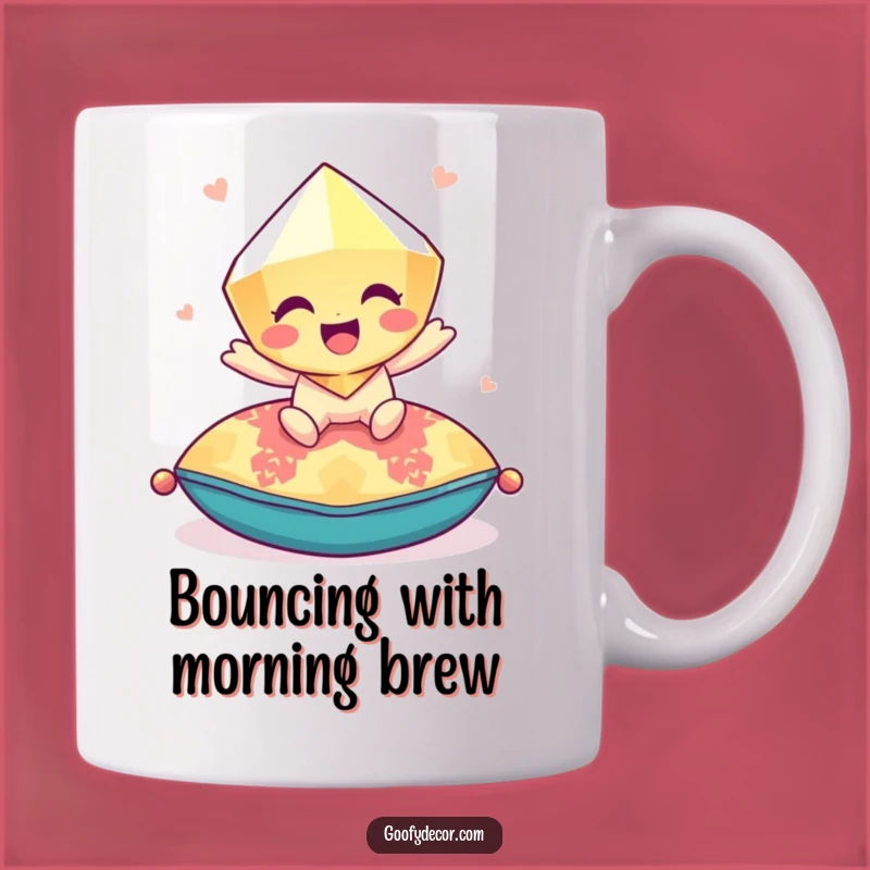 Funny Gem Mug: Bouncy and Hilarious Gift for Playful Souls