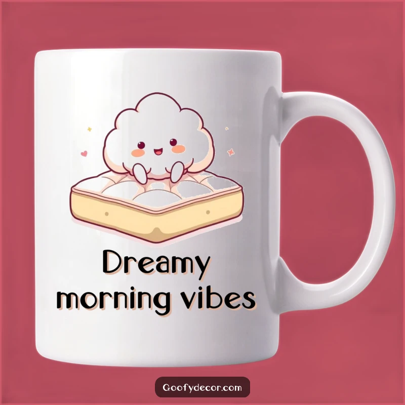 Funny Giddy Cloud Mug - Bounce Into Your Day With Joy