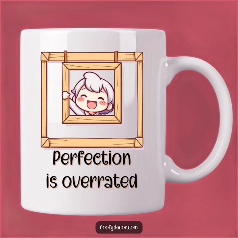 Funny Crooked Picture Mug: A Delighted Attempt at Decor for a Laugh
