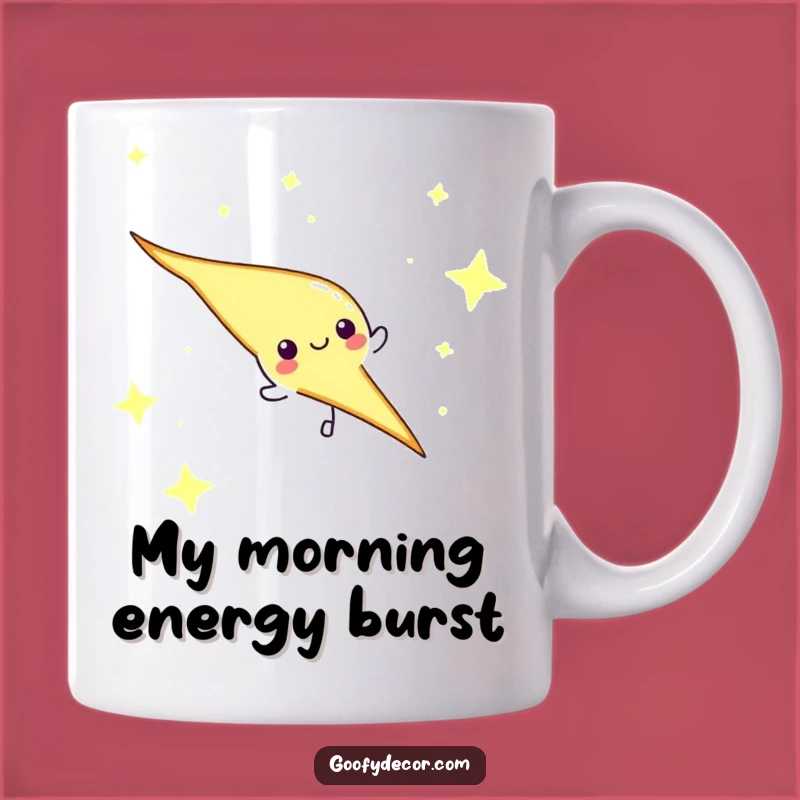 Funny Lightning Bolt Starry Sky Mug - Perfect Cosmic Adventure Gift