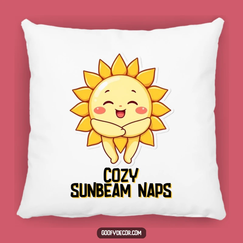 Funny Sun Hug Pillow - Cozy Warmth and Comfort, Sweet Gift