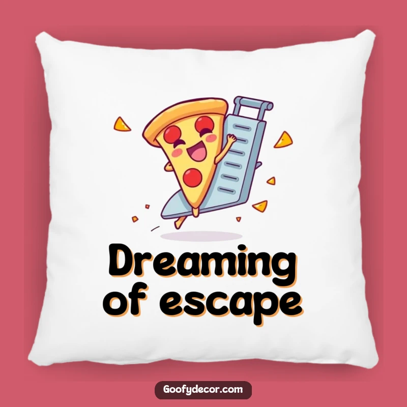 Funny Pizza Grater Pillow: Cozy Giggling Slice Cushion, Wonderful Funny Gift