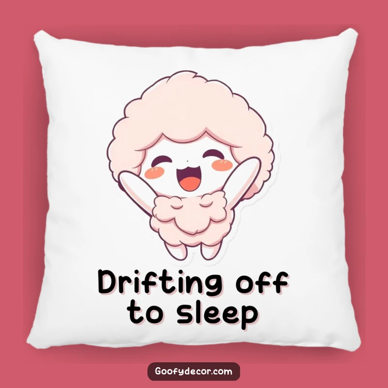 Cozy Funny Fluffy Floater Pillow: Snuggle Up with Dreamy Vibes