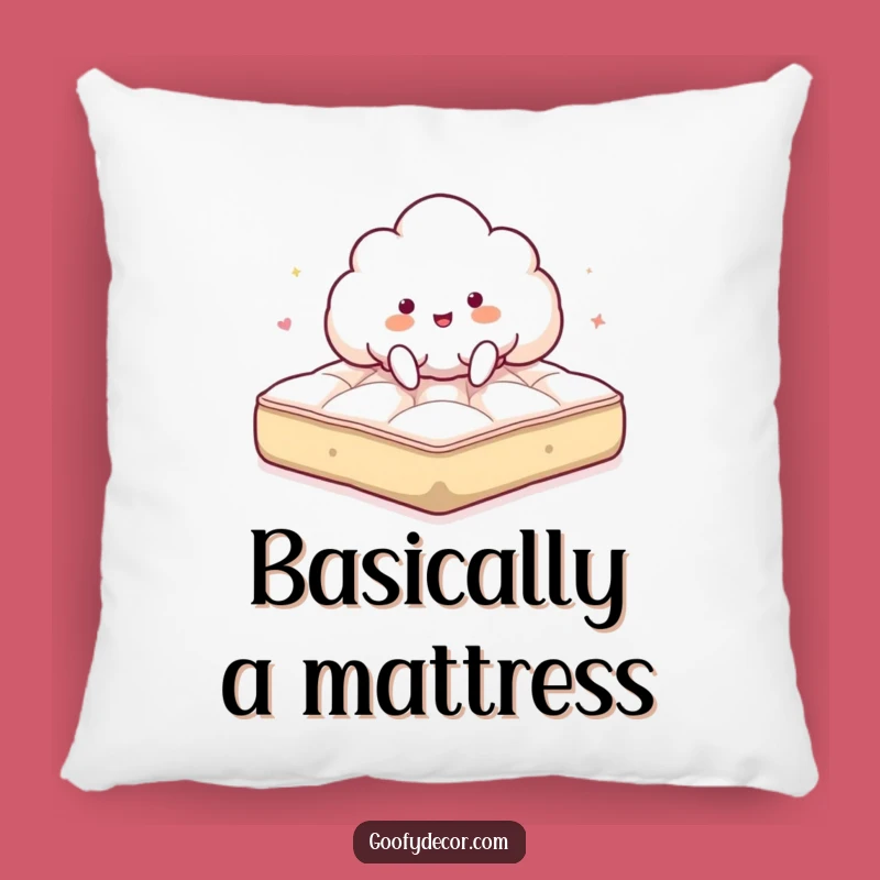 Funny Giddy Cloud Pillow - Cozy Comfort & Happy Dreams