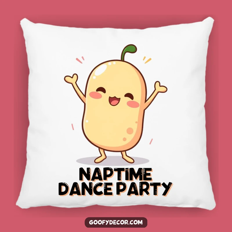 Cozy Funny Wobbly Dancer Pillow: Snuggle Up with Silly Vibes