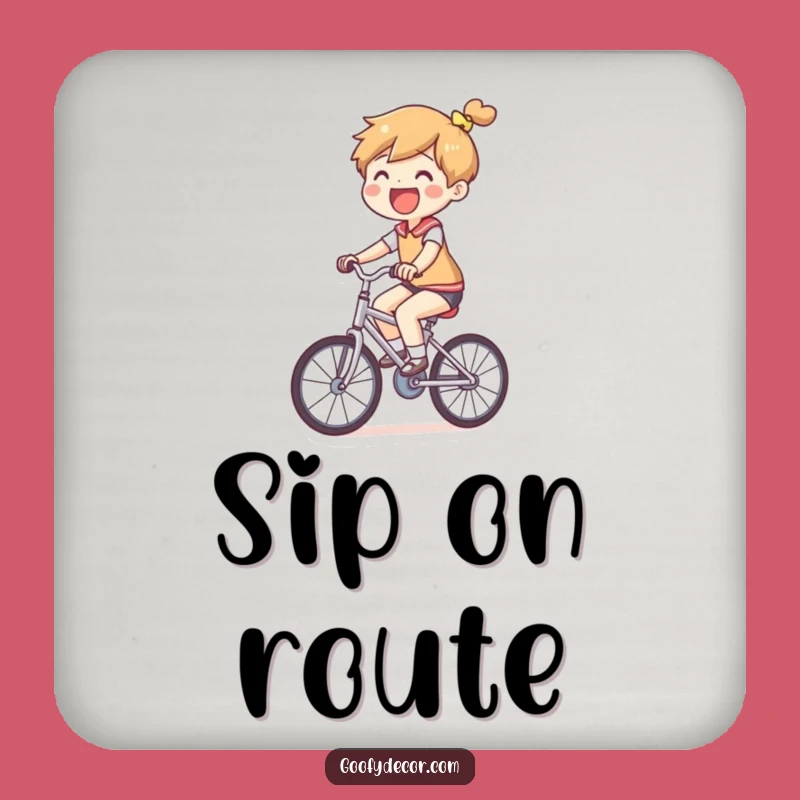 Funny Small Bicycle Coaster: A Hilarious Guard for Your Table