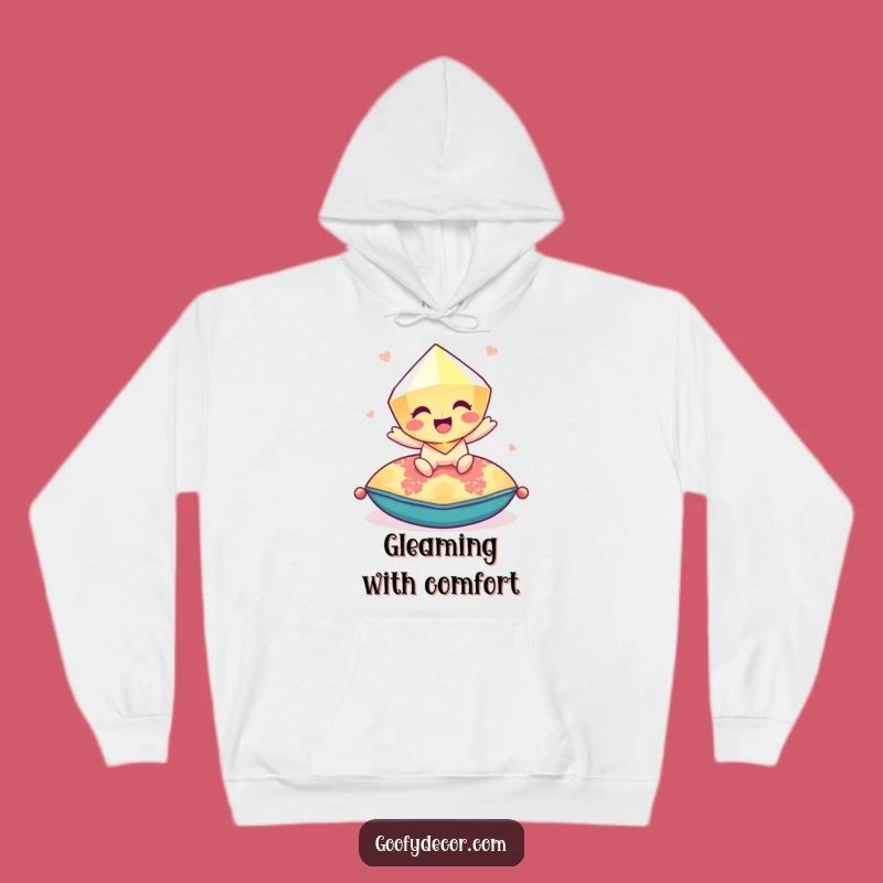Cozy Funny Gem Hoodie: Playful and Warm Comfort