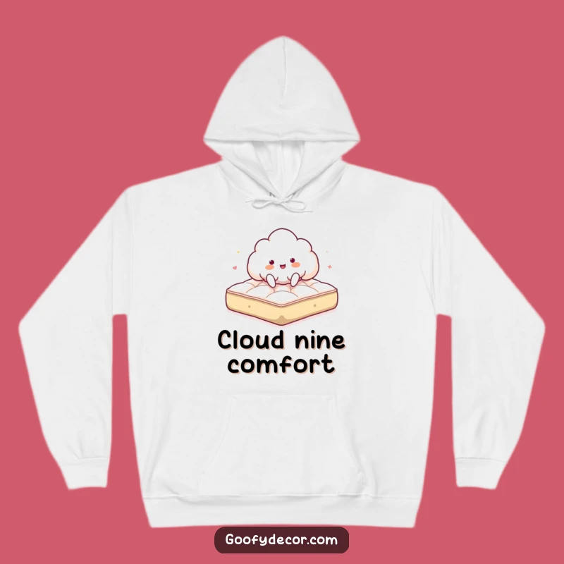 Cozy Funny Giddy Cloud Hoodie - Embrace Ultimate Comfort & Fun