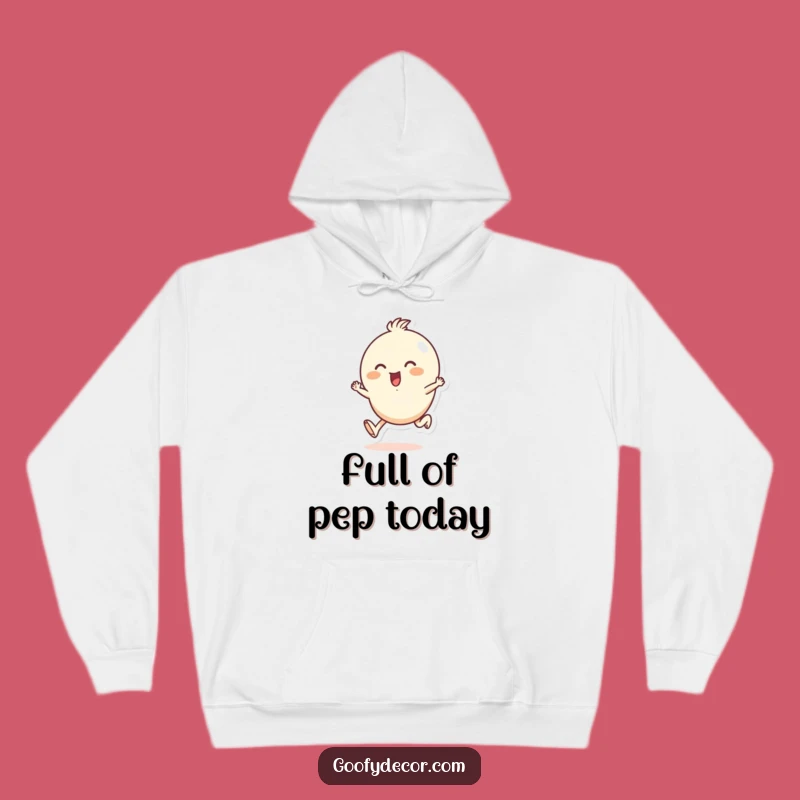 Cozy Funny Skipping Character Hoodie: Warmth and Joyful Vibes