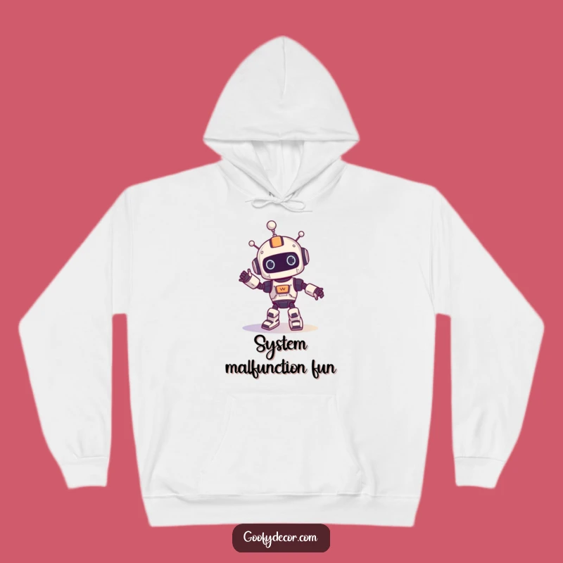 Funny Robot Hoodie: Cozy up with Hilarious Spinning Dance Moves, a Perfect Gift