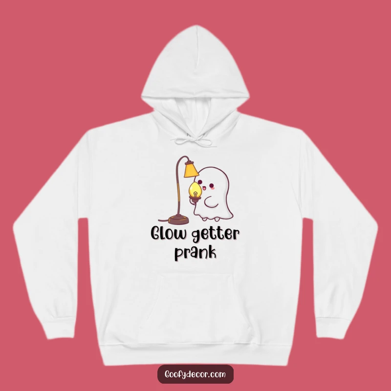 Funny Kawaii Ghost Tickling Lamp Hoodie: Cozy Up with Spooky Fun