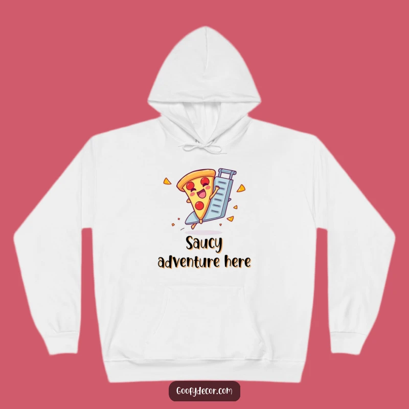 Funny Pizza Grater Hoodie: Comfy Giggling Slice Sweatshirt, Ideal Funny Gift