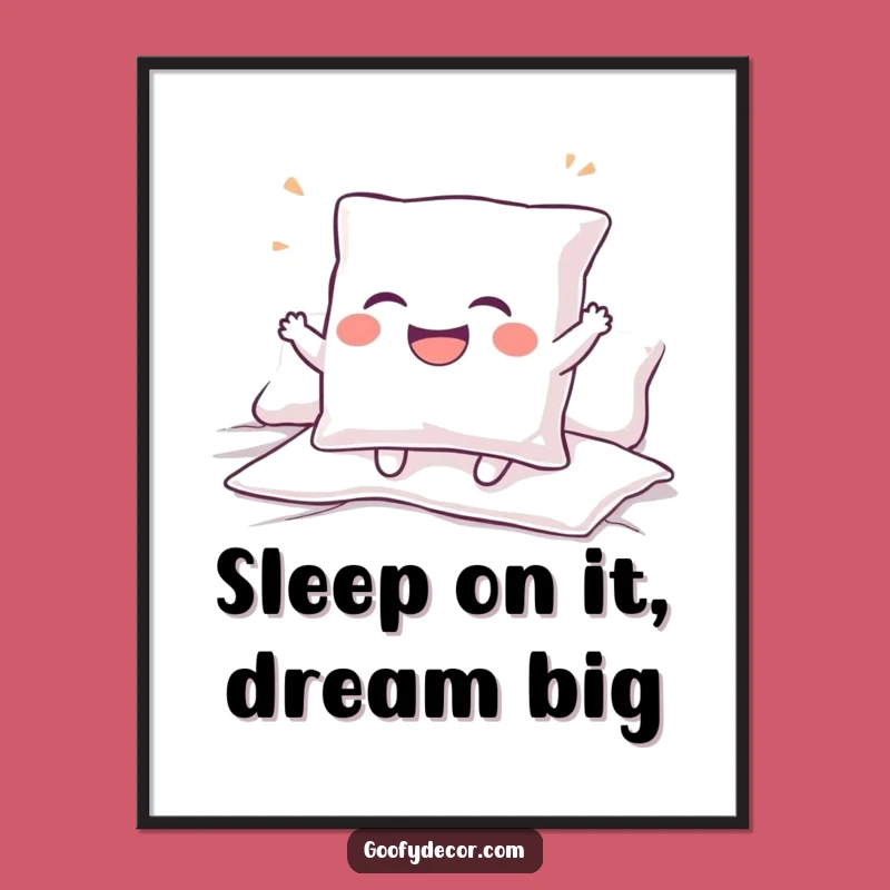 Funny Free Printable Giggling Pillow Art: Cozy Humor Decor, Downloadable