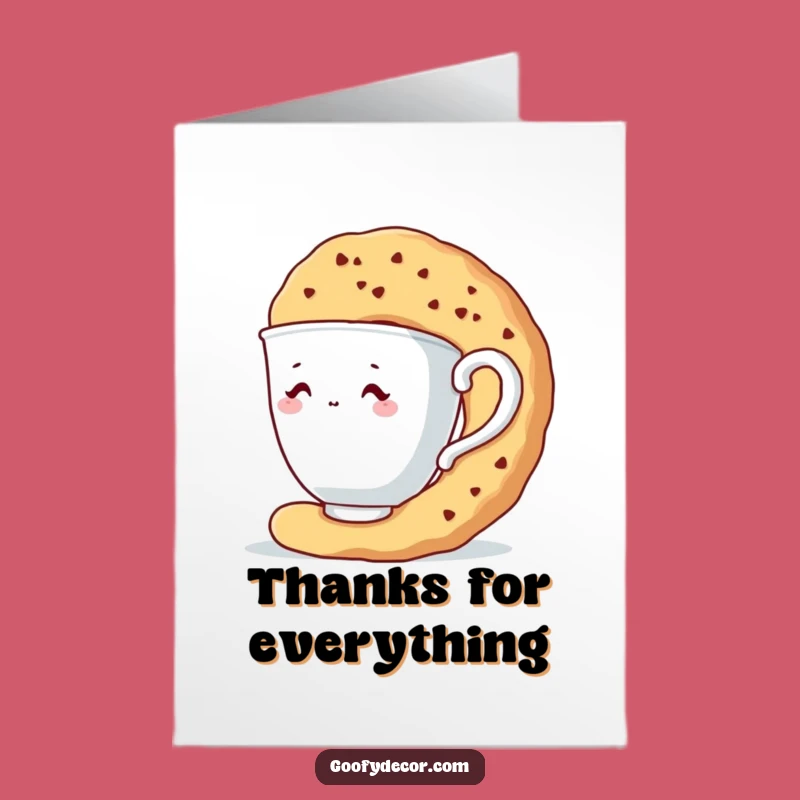 Free Printable Thank You Card: Shy Teacup Biscuit LOL Thanks