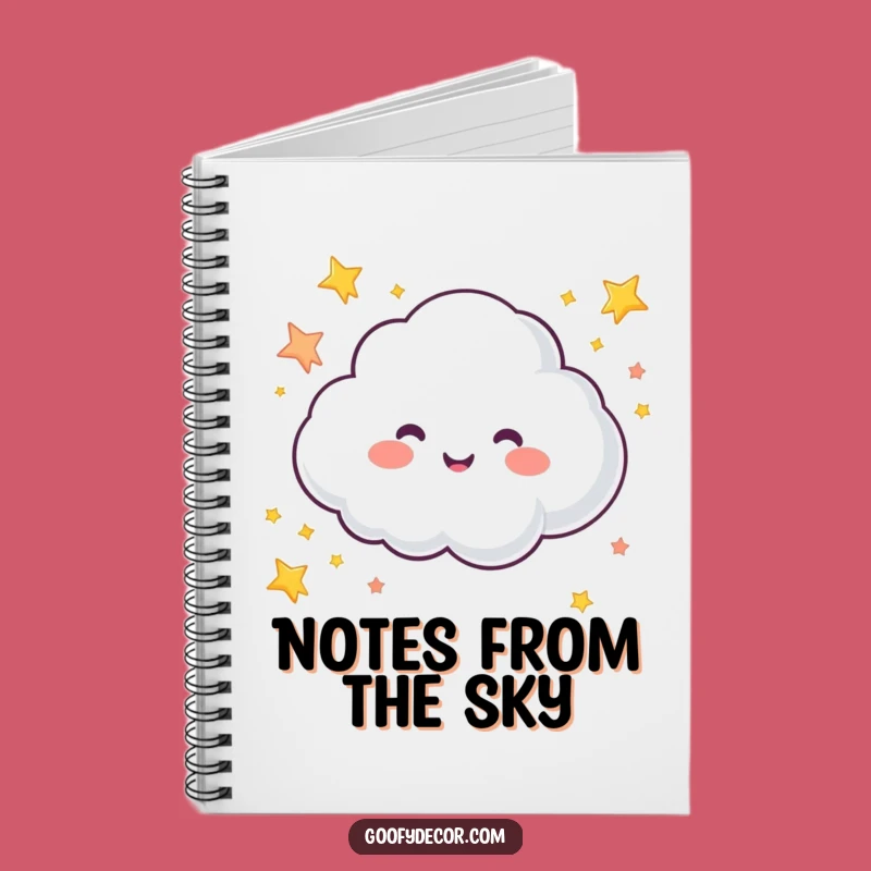 Funny Cloud Notebook: Star Sprinkling Ideas, A Creative Funny Gift!