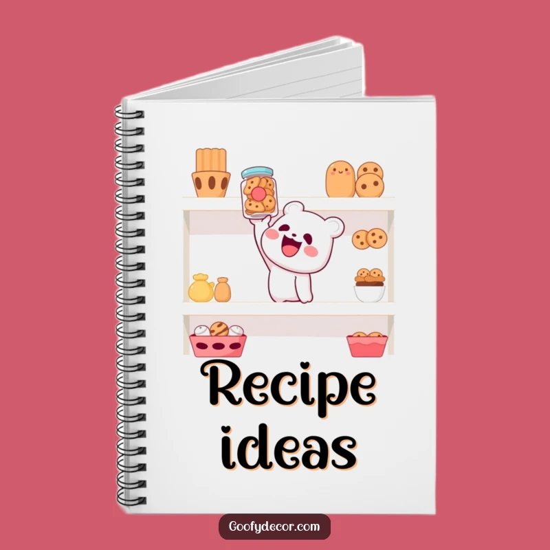 Funny Cookie Jar Notebook - Hilarious Journal for Treat Ideas