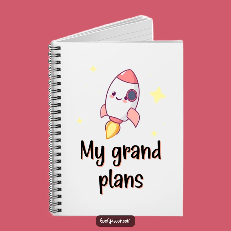 Funny Rocket Notebook: Space Ideas, A Creative Funny Gift!