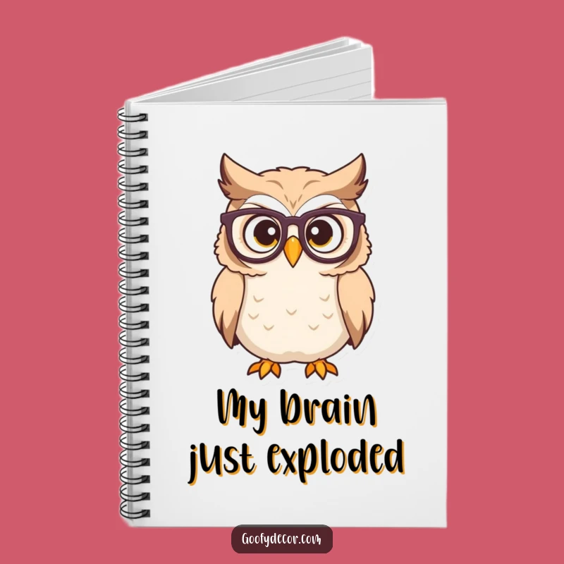 Funny Owl Notebook: Record Your Surprising Discoveries