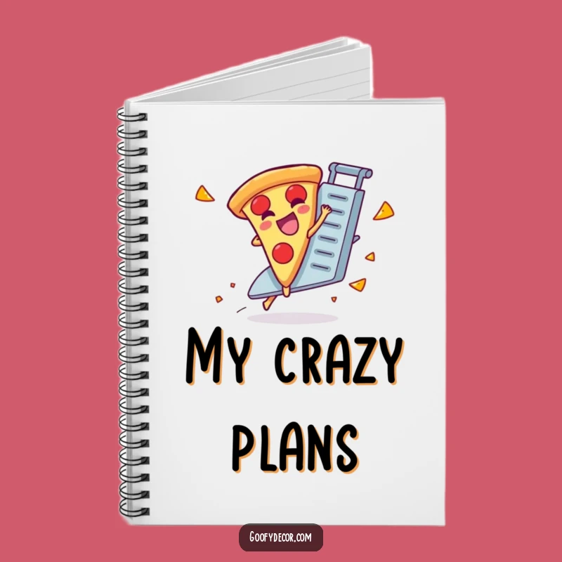 Funny Pizza Grater Notebook: Giggling Slice Journal, Perfect Funny Gift