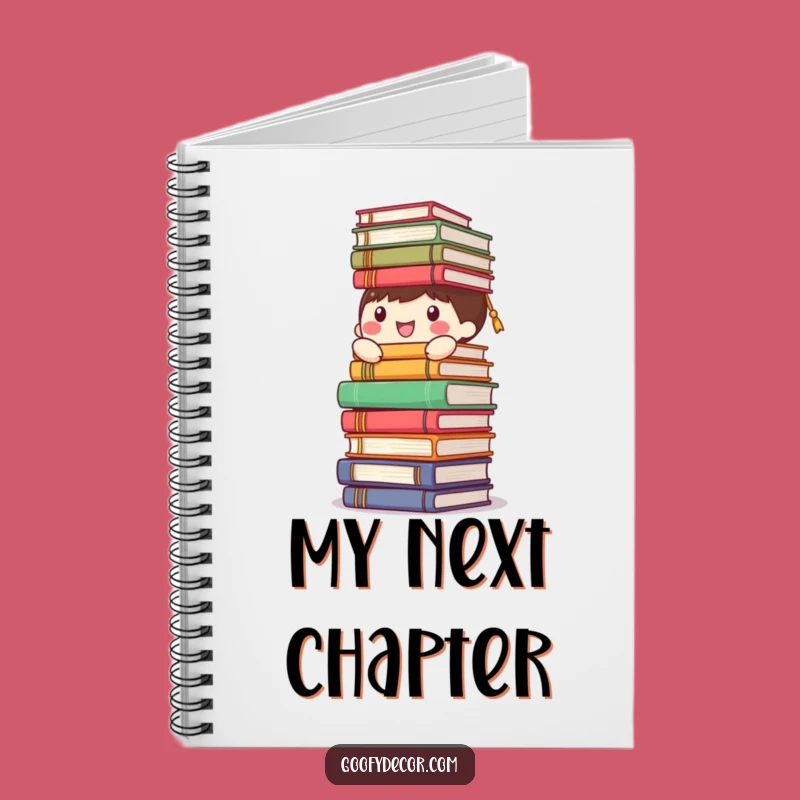 Funny Happy Character Book Notebook - Organize Your Thoughts and Literary Adventures