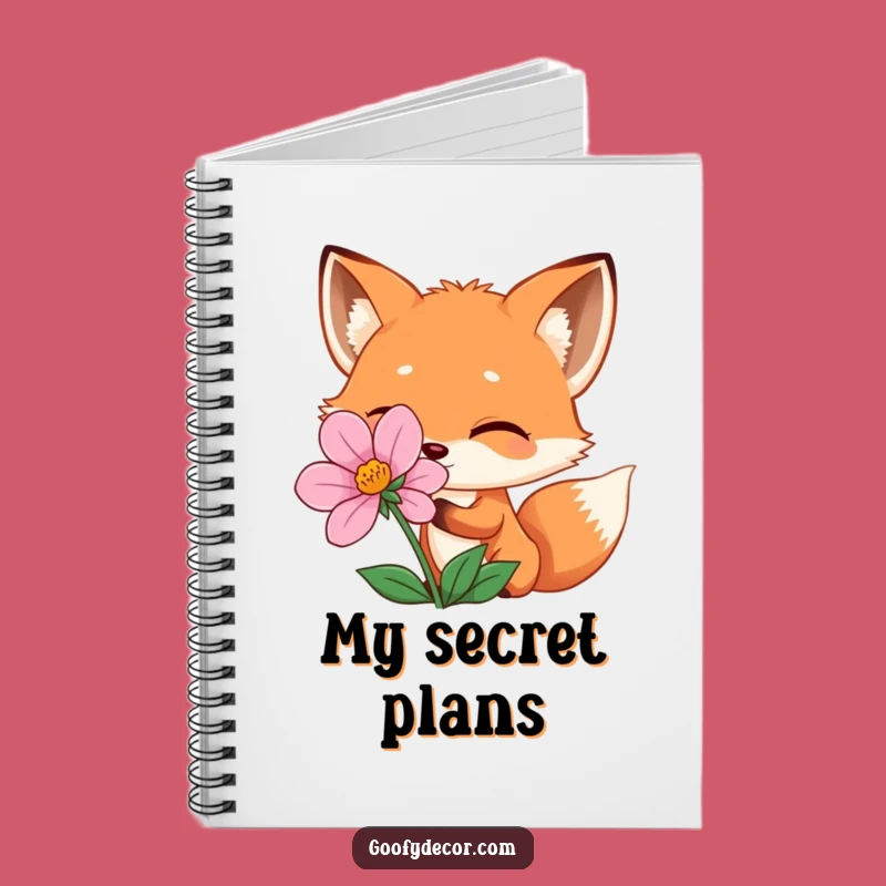 Funny Winking Fox Notebook: Playful Peek Journal for a Hilarious Gift