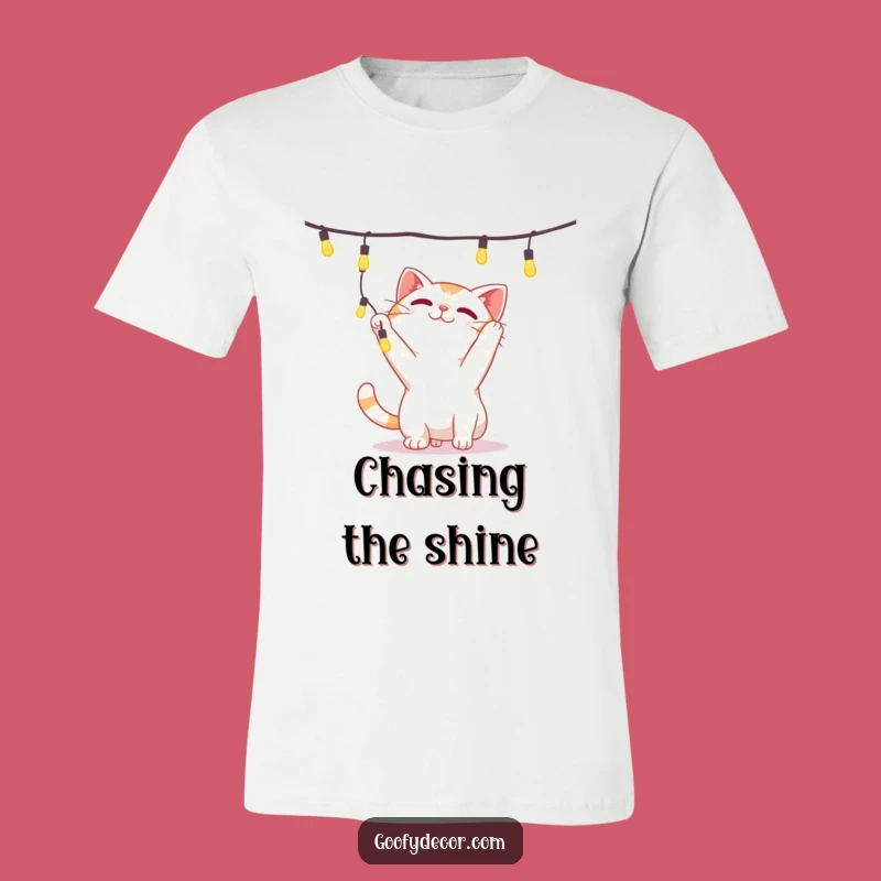 Funny Cat T-Shirt: Batting Lights, The Ultimate Funny Gift!