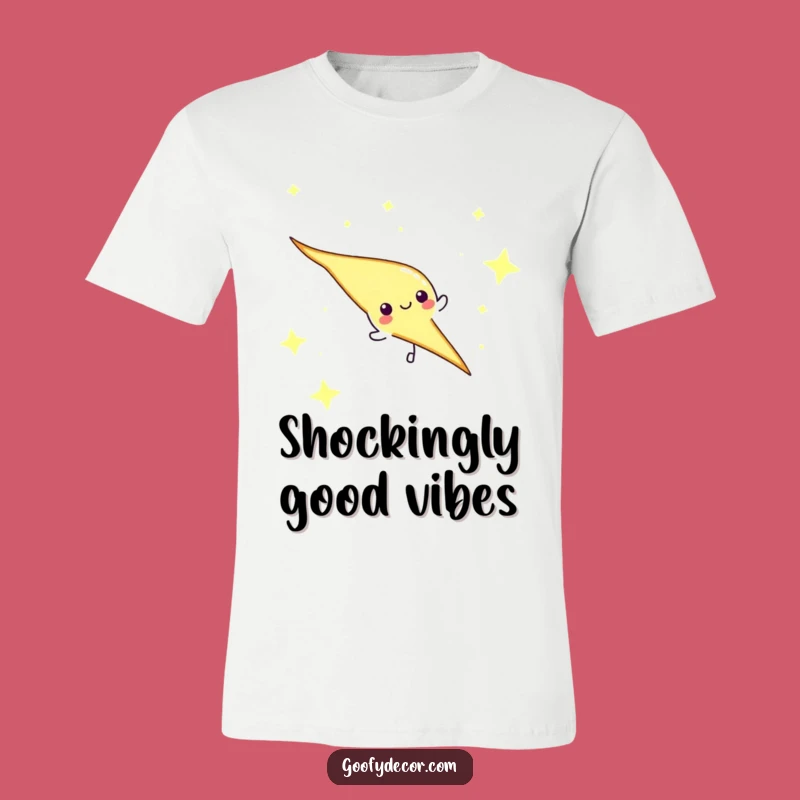 Funny Lightning Bolt T-Shirt - Wear the Cosmic Energy, Great Gift