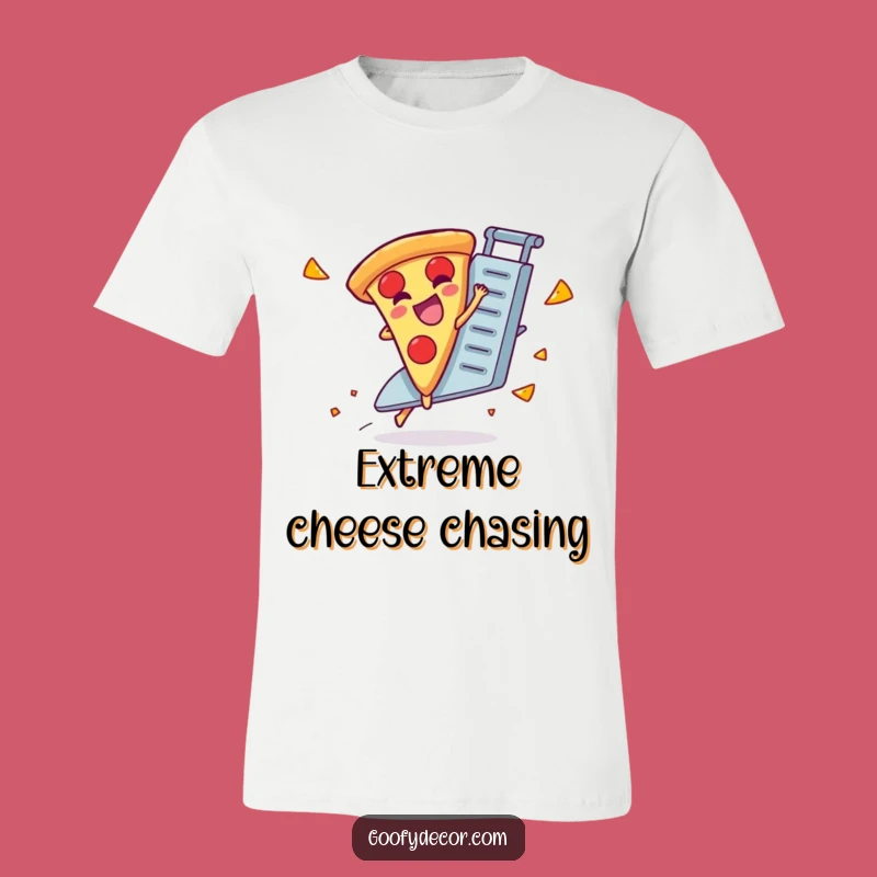 Funny Pizza Grater T-Shirt: Giggling Slice Apparel, Perfect Foodie Funny Gift
