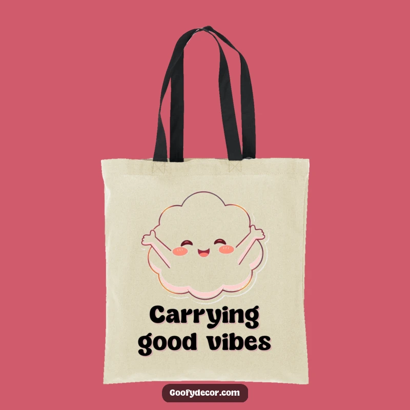 Funny Cloud Tote Bag: Carry Good Vibes, Stylish & Airy Funny Gift